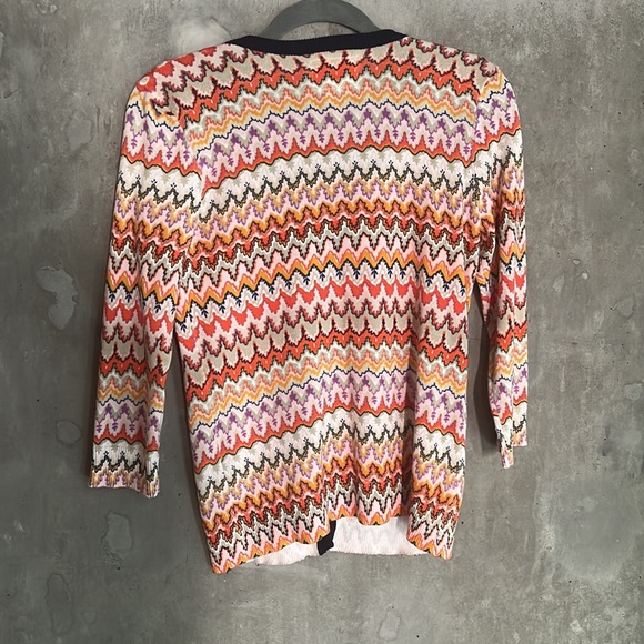 EUC colorful button up cardigan by Tabitha - Picture 4 of 5